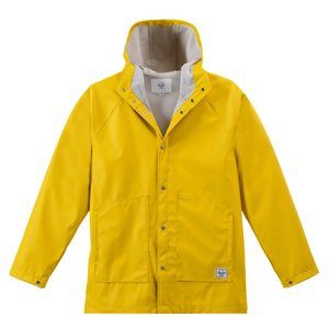 NWOT Herschel Supply Company Classic Rain Jacket - Cyber Yellow